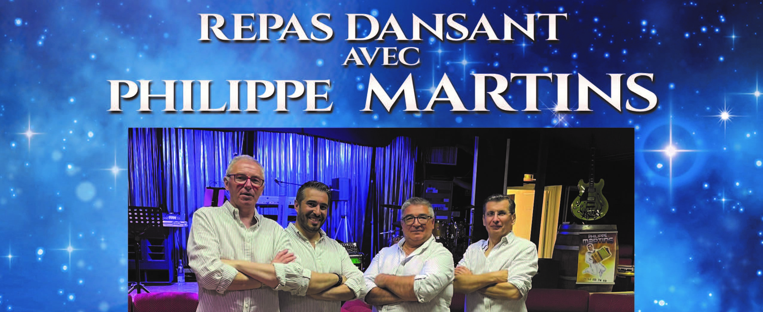 REPAS + APRES-MIDI DANSANT avec Philippe